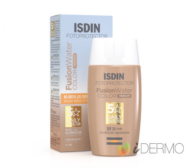 FOTOPROTECTOR ISDIN FUSION WATER COLOR MEDIUM SPF 50